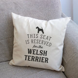Reserved for the Welsh Terrier Cover