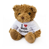 I Love Welsh Terriers - Teddy Bear