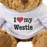 I Love My Westie - Teddy Bear