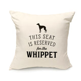 Reserved for the Whippet Cushion