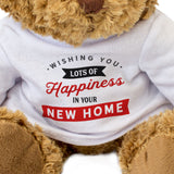 Wishing You Lots Of Happiness In Your New Home - Teddy Bear
