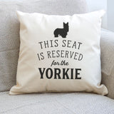 Reserved for the Yorkie Cover