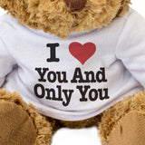 I Love You And Only You - Teddy Bear