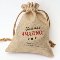 YOU ARE AMAZING - Toasted Coconut Bowl Candle – Soy Wax - Gift Present